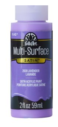 FolkArt Multi-Surface Acrylic Paint - 59 ml různé barvy Multi surface: LAVENDER