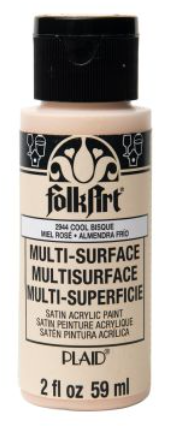 FolkArt Multi-Surface Acrylic Paint - 59 ml různé barvy Multi surface: COOL BISQUE