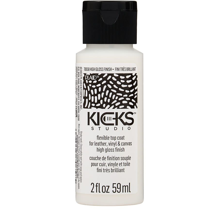 Kicks Studio High Gloss - Akrylový lak na kůži matný