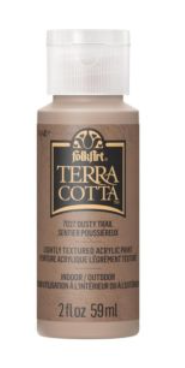 FolkArt Terra Cotta Acrylic Paint - 58 ml Folkart terr: DUSTY TRAIL TERRA COTTA