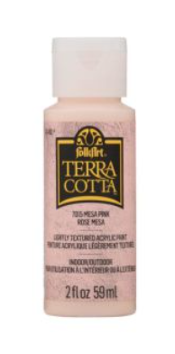 FolkArt Terra Cotta Acrylic Paint - 58 ml Folkart terr: MESA PINK TERRA COTTA