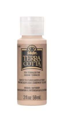FolkArt Terra Cotta Acrylic Paint - 58 ml Folkart terr: TERRAZZO SAND TERRA COTTA
