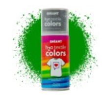 Ghiant - H2O barva ve spreji na textil - 150 ml - lime green