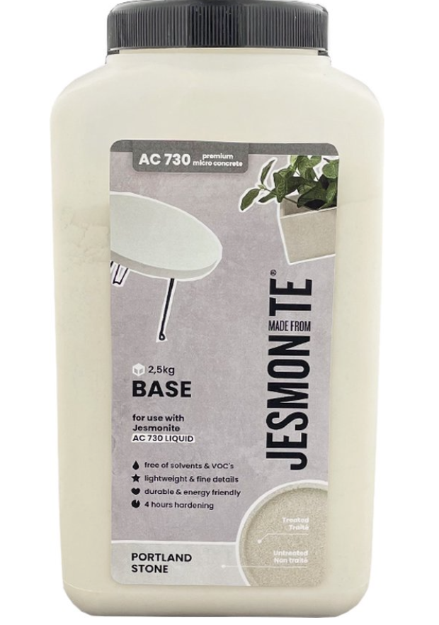 Jesmonite AC730 base - Portland Stone 2,5kg
