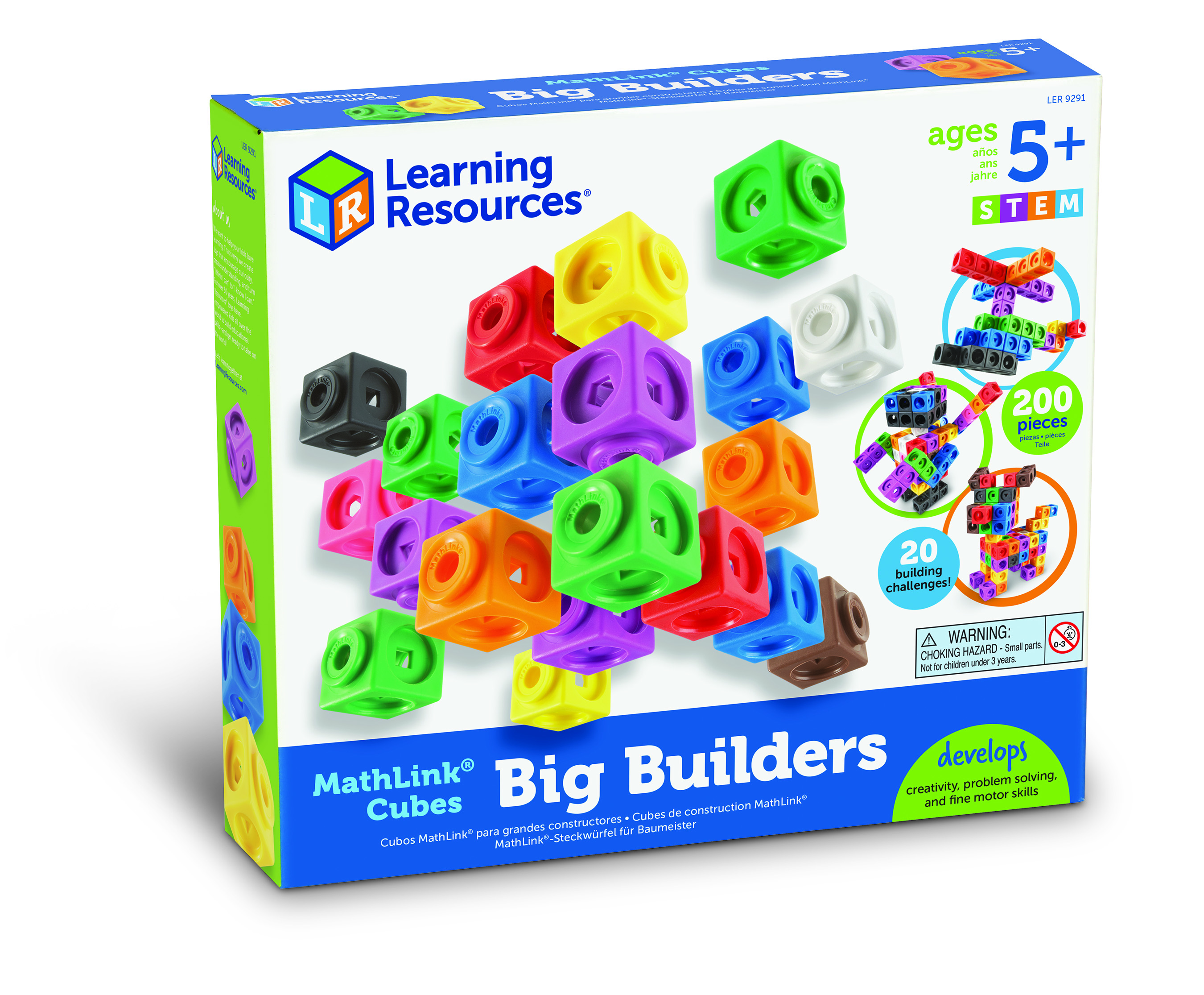 Learning Resources - Velké kostky MathLink®