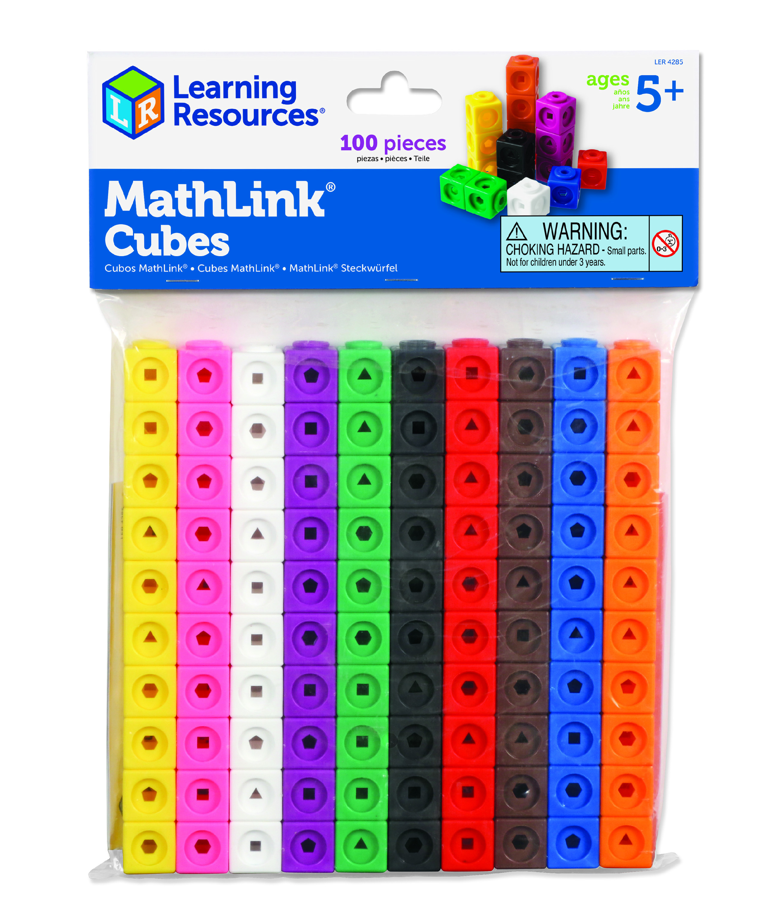Learning Resources - MathLink® kostky - 100ks