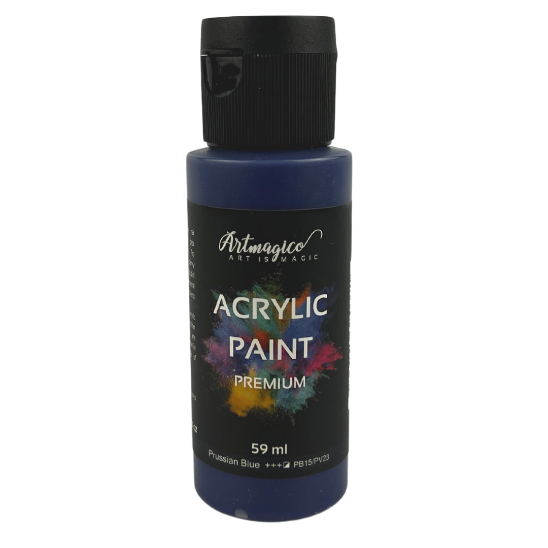 Artmagico - akrylové barvy Premium 59 ml Barva: Prussian Blue