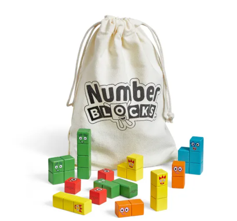 Learning Resources - Sada aktivit s dřevěnými stavebními kostkami Numberblocks®