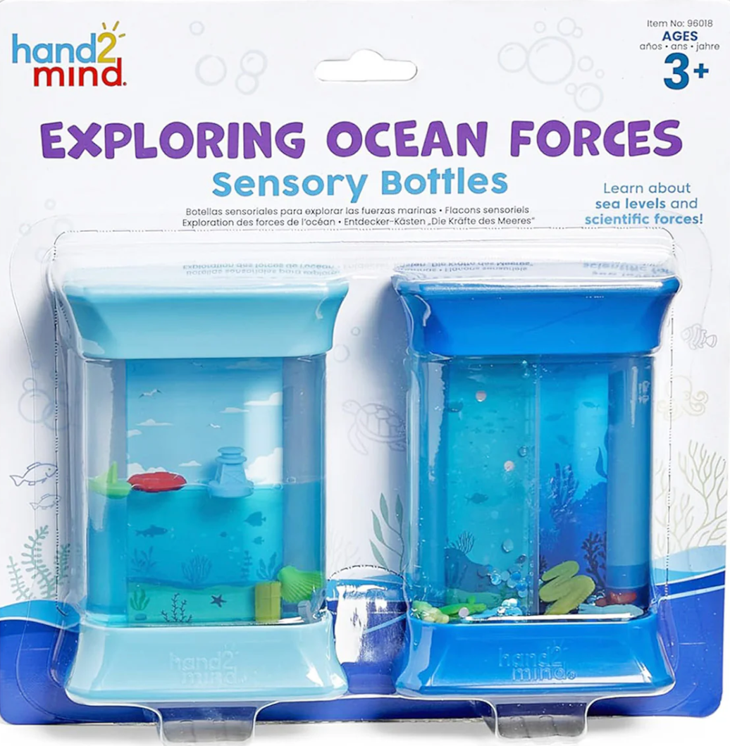 Hand2Mind - Senzorické lahve Ocean Forces