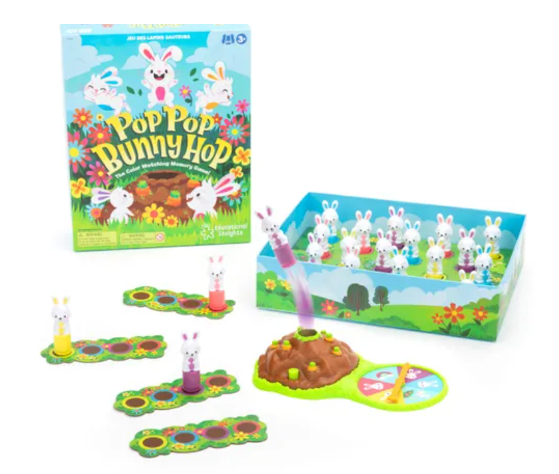 Educational Insights - Vzdělávací hra Pop Pop Bunny Hop
