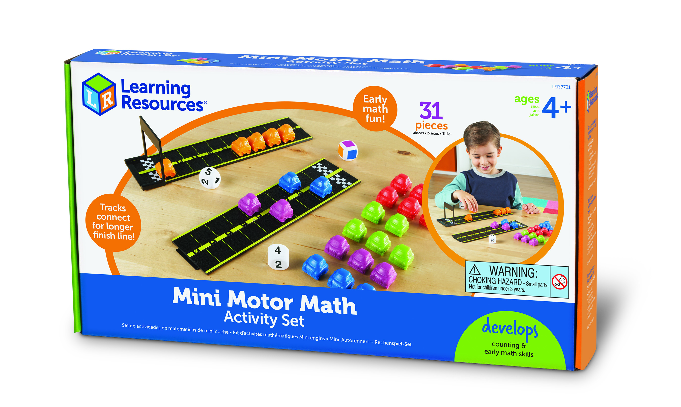 Learning Resources - Sada mini aktivit pro motorickou matematiku