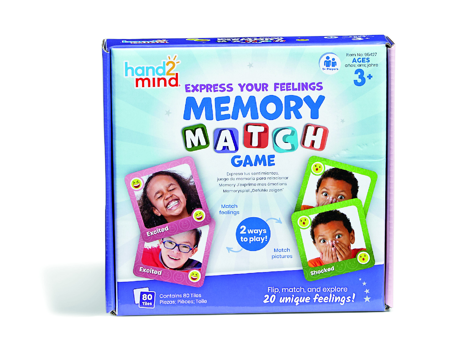 Hand2Mind - Vyjádřete své pocity - hra s pamětí