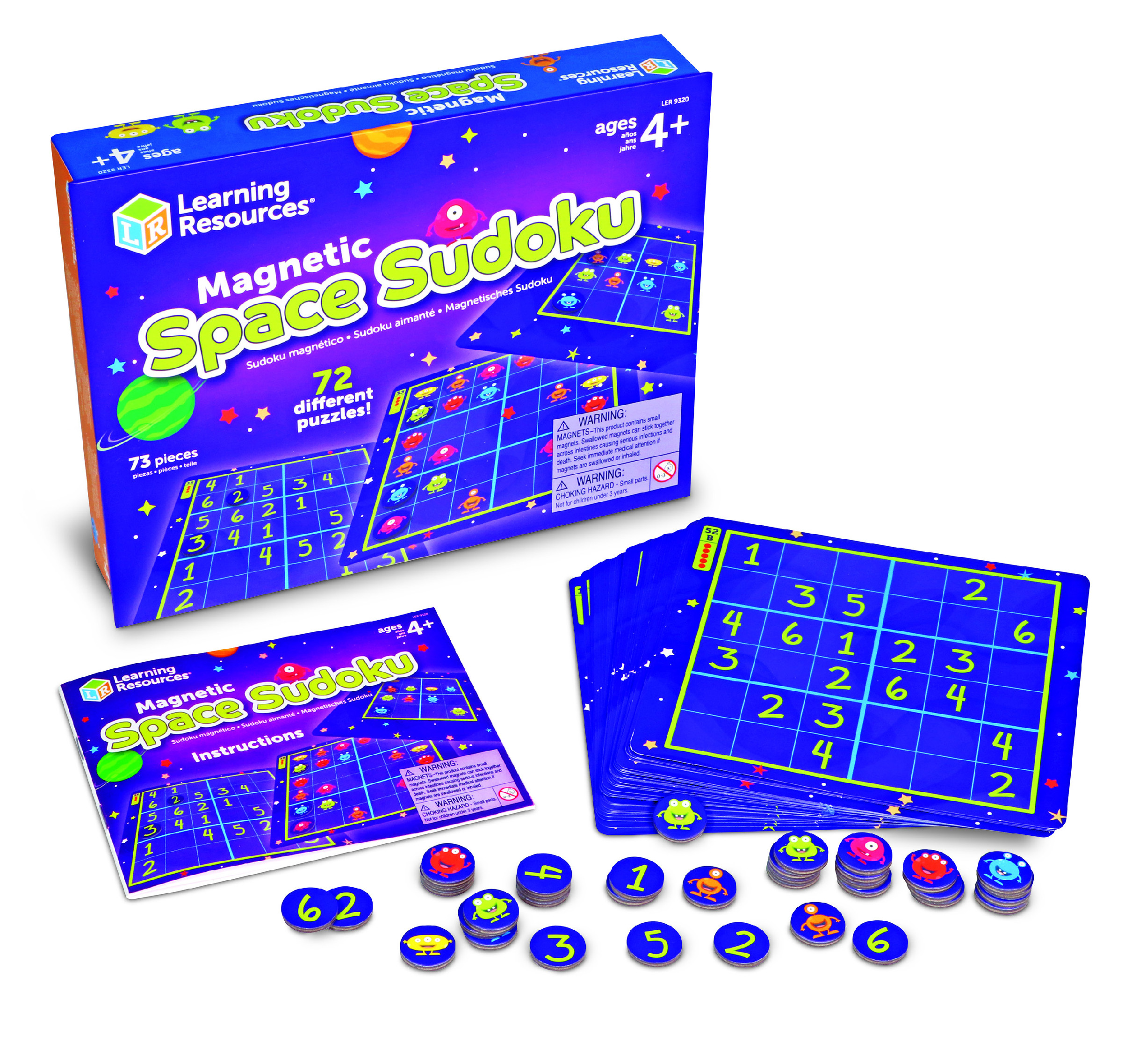 Learning Resources - Magnetické vesmírné sudoku