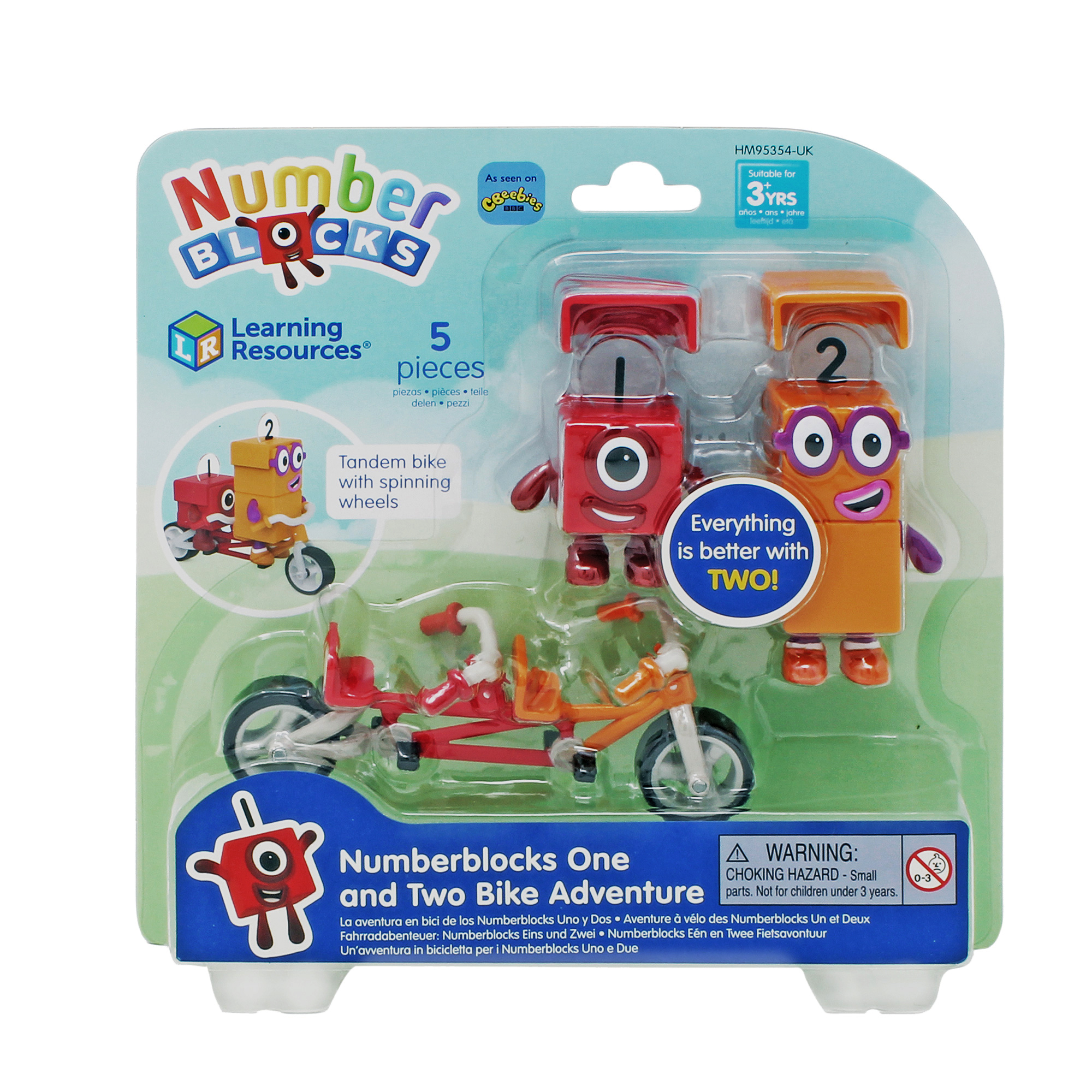 Learning Resources - Numberblocks® Dobrodružství na kole pro jednoho a dva