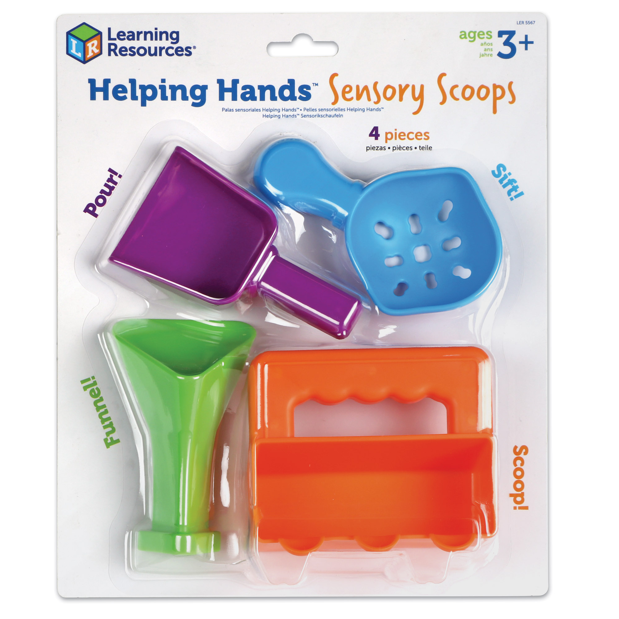 Learning Resources - Senzorické odměrky Helping Hands™