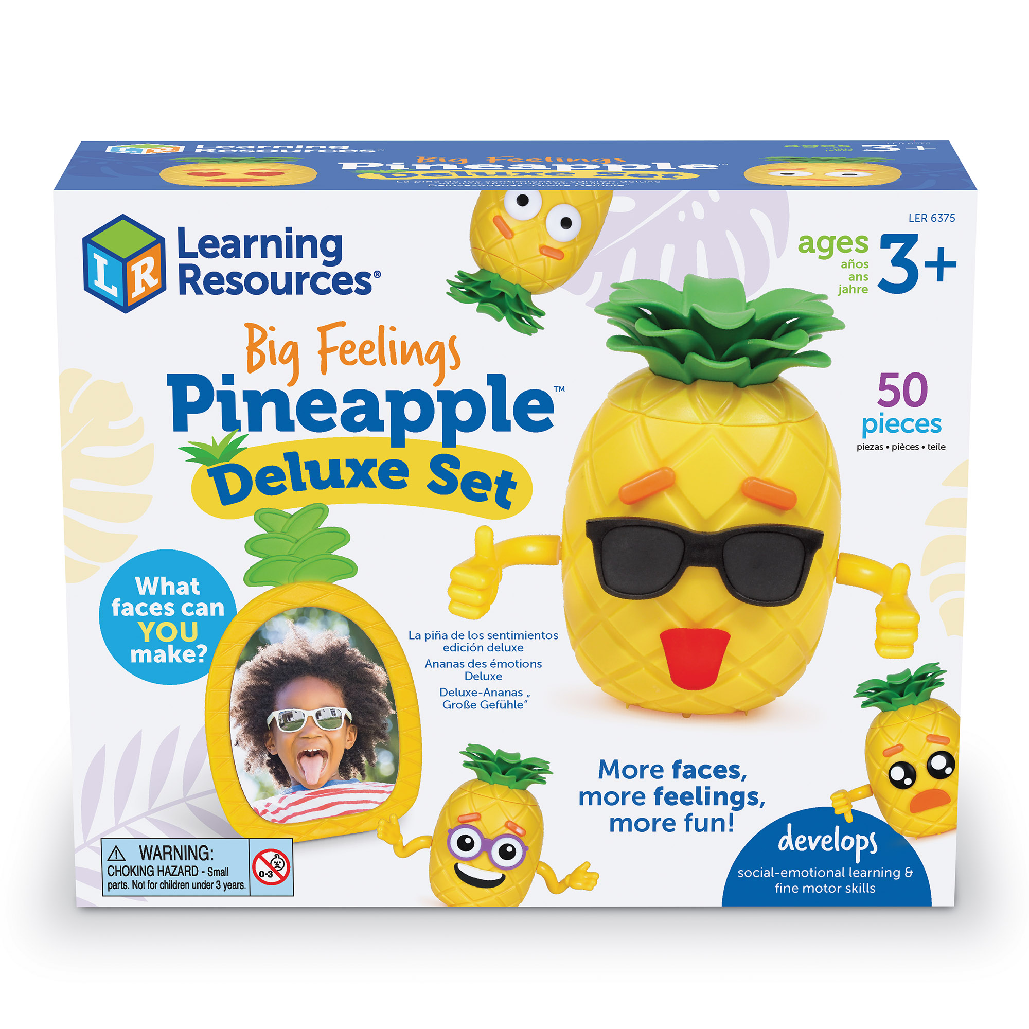 Learning Resources - Velké pocity Ananasová Deluxe sada