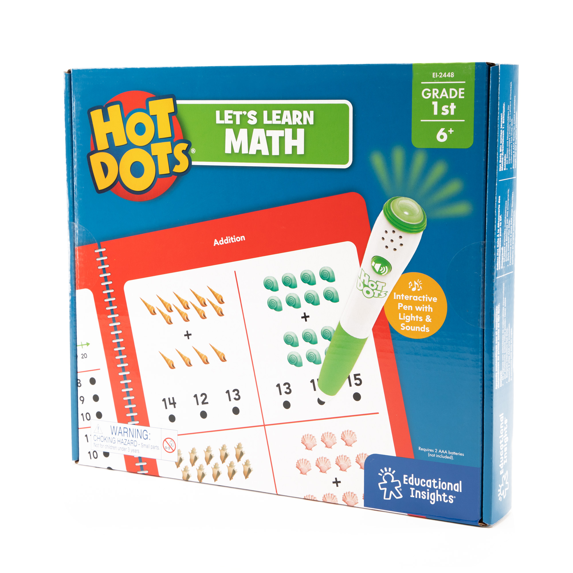 Educational Insights - Hot Dots® Učme se matematiku 1. třída