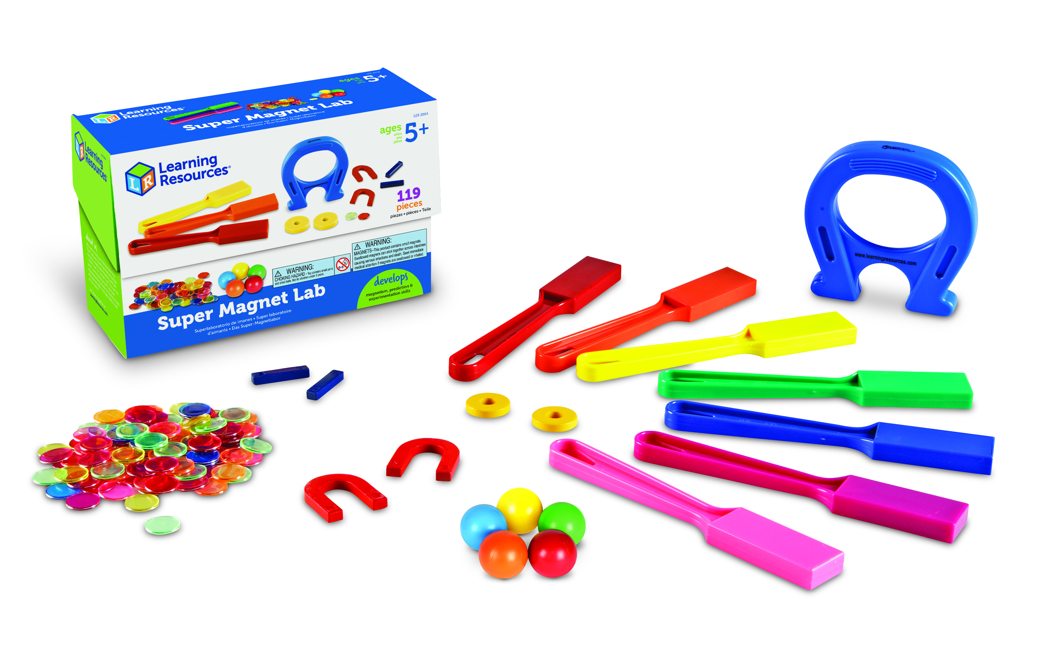 Learning Resources - Laboratorní sada Super Magnet