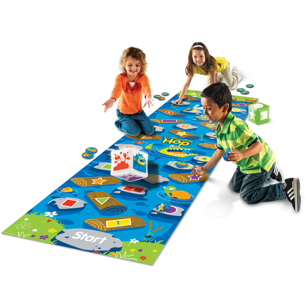 Learning Resources - Sada aktivit pro rané dovednosti Crocodile Hop™