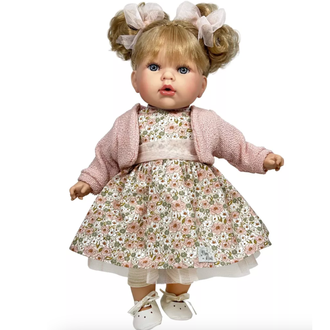 Nines D’Onil – realistická ručně vyrobená panenka TITA SPRING BLONDE