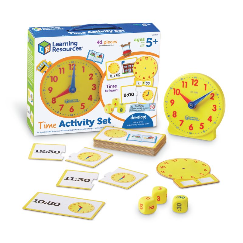 Learning Resources – Výuková sada pro učení času Time Activity Set LER3220
