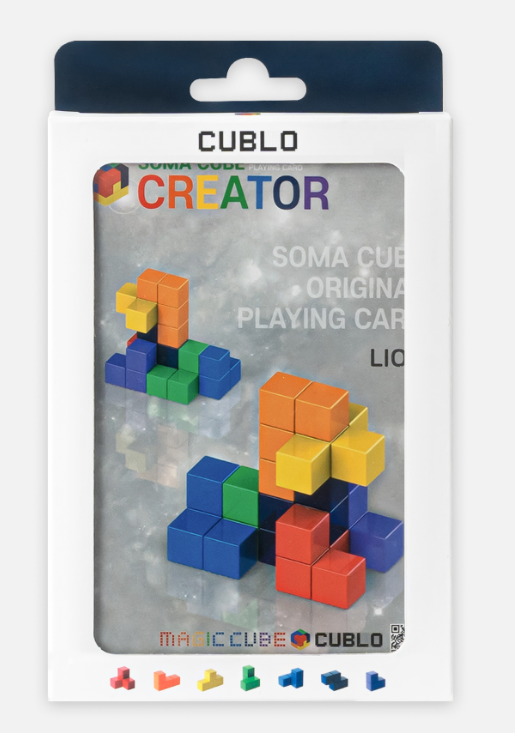 Cublo - Hrací karty k Soma cube Design: Creator