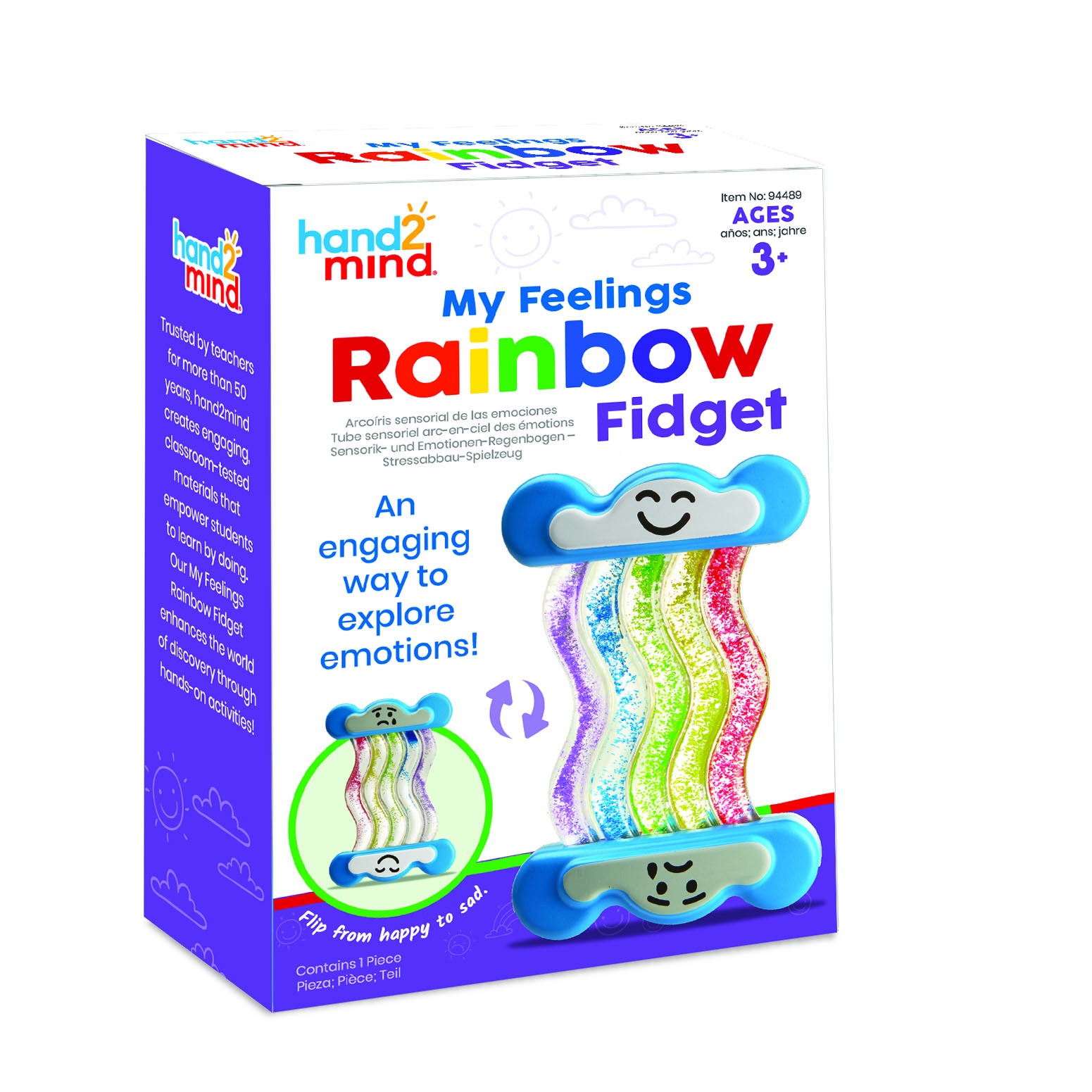 Hand2Mind - Moje pocity Duhový Fidget