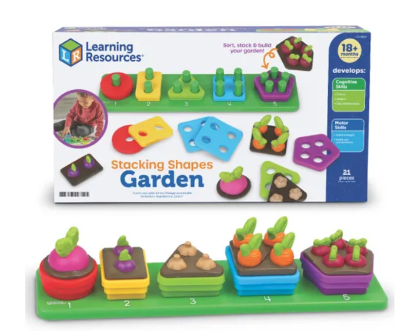 Learning Resources - Skládací tvary - Zahrada