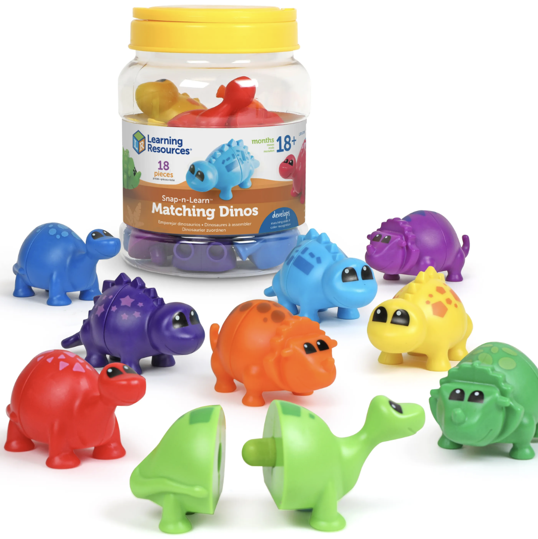Learning Resources - Snap-n-Learn - dinosauří třídicí a spojovací hra