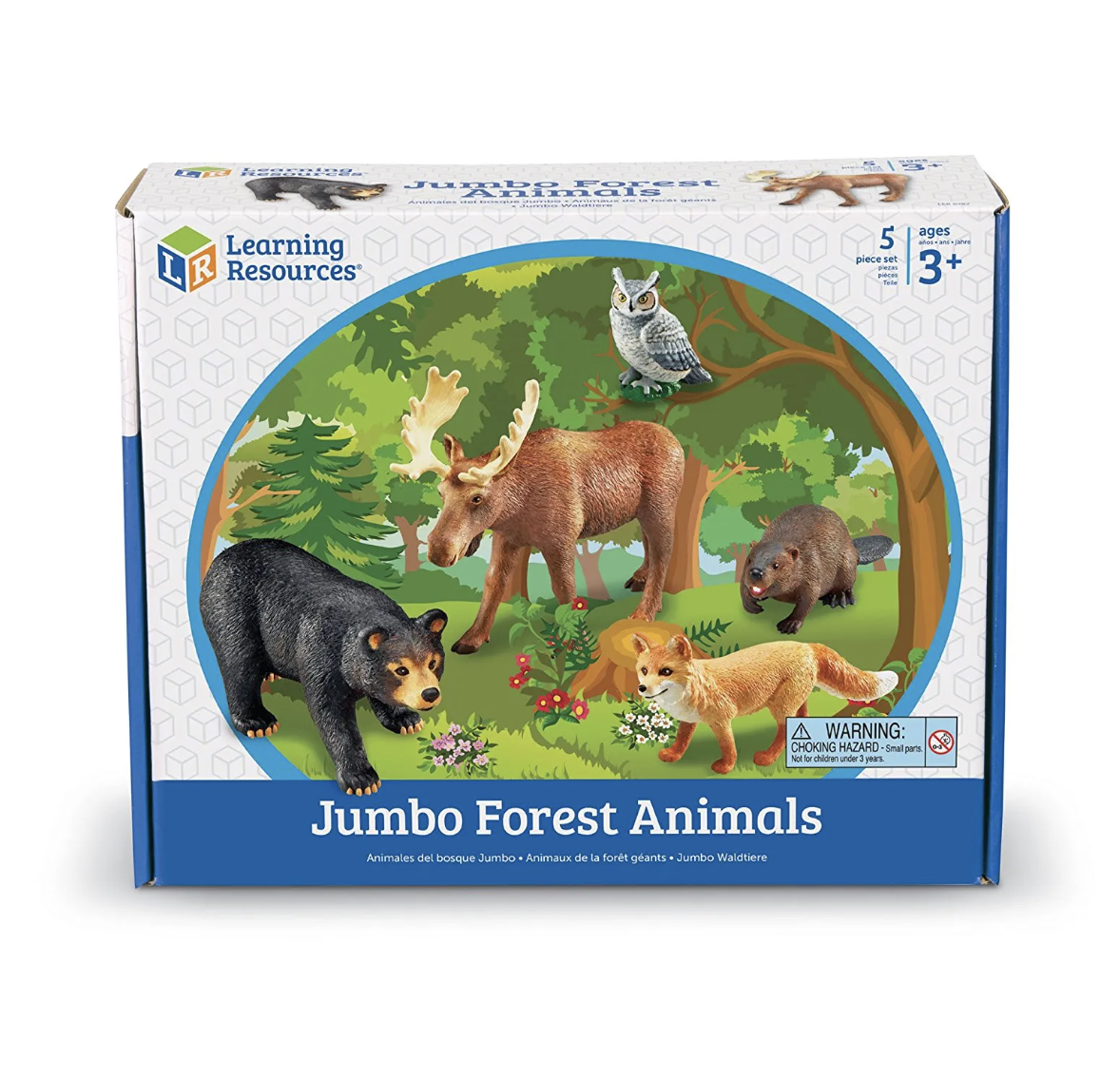 Learning Resources - Jumbo Forest Animals – velké figurky lesních zvířat