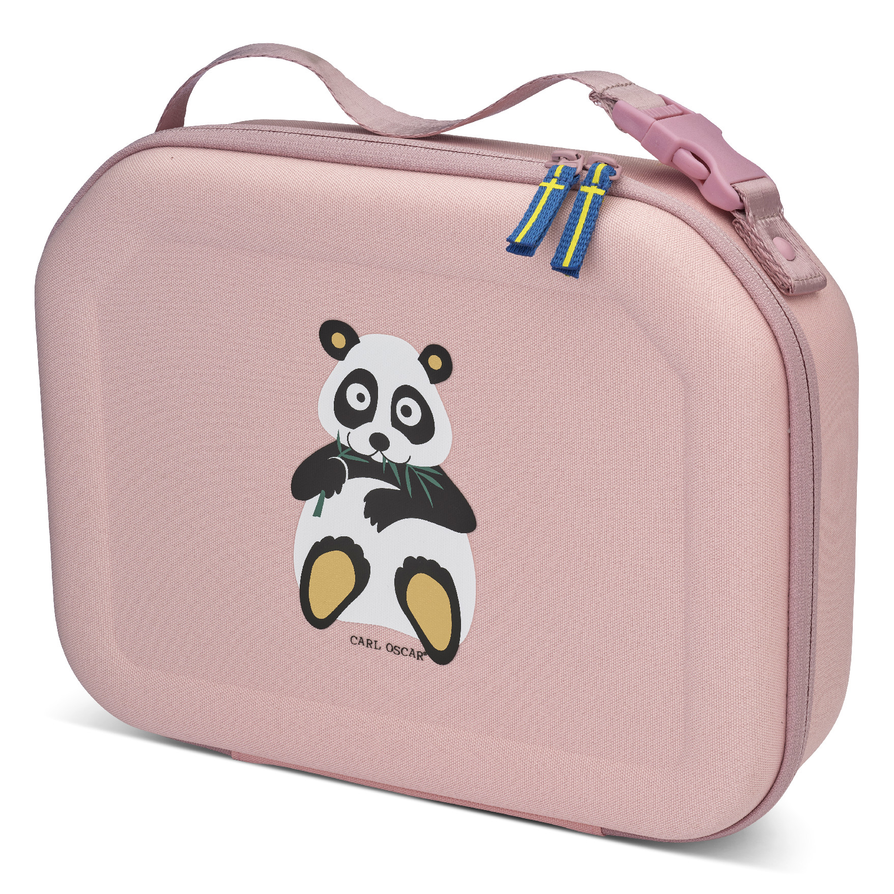 Carl Oscar - Pack n' Snack™ Taška na oběd - růžový/panda