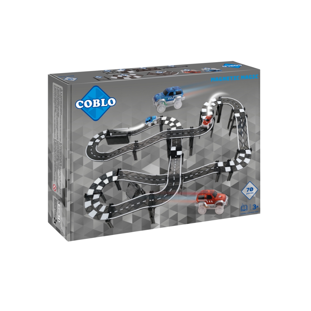 COBLO - Černá závodní dráha - 70 dílů