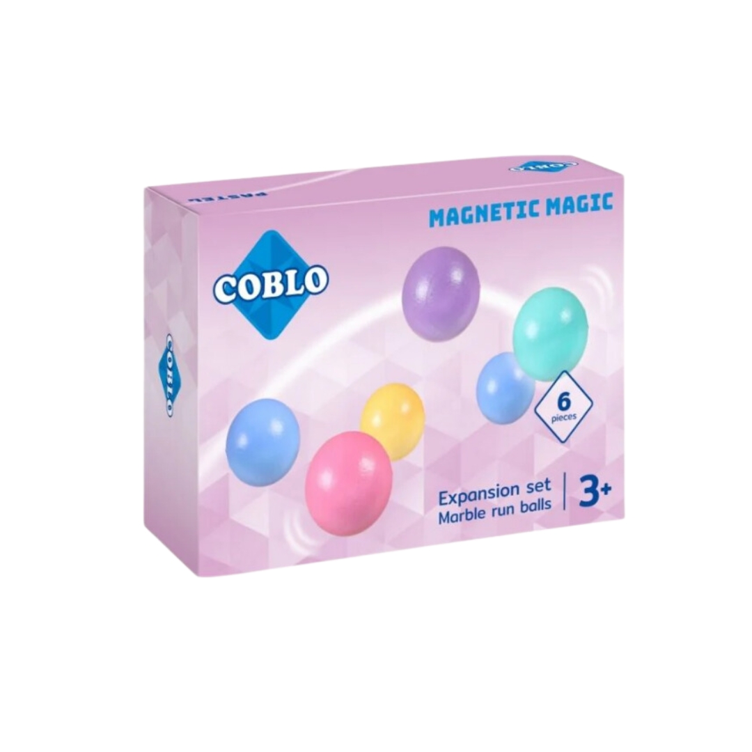 COBLO - Pastelové kuličky - 6 kusů
