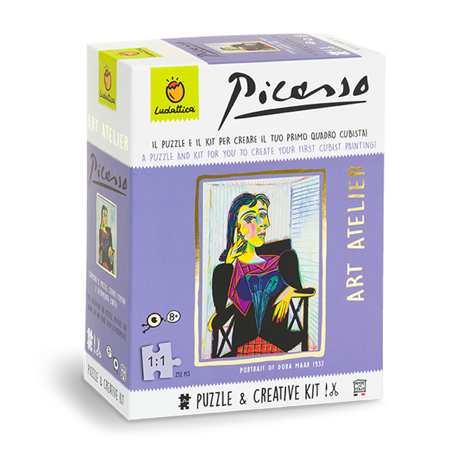 Ludattica - Kreativní sada a puzzle - Picasso