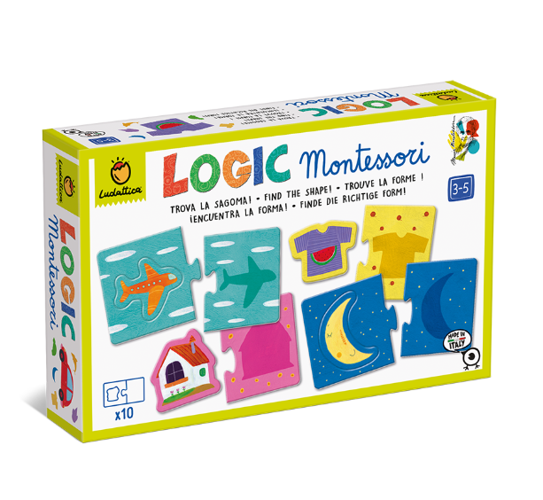 Ludattica - Logic Montessori - Najdi správný stín