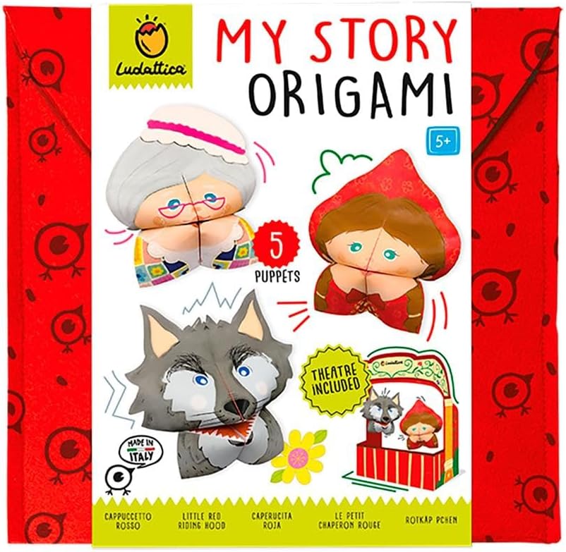 Ludattica - Můj příběh Origami - Červená Karkulka
