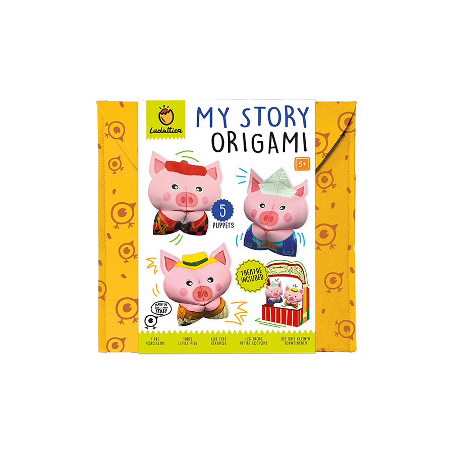 Ludattica - Můj příběh Origami - Tři malá prasátka