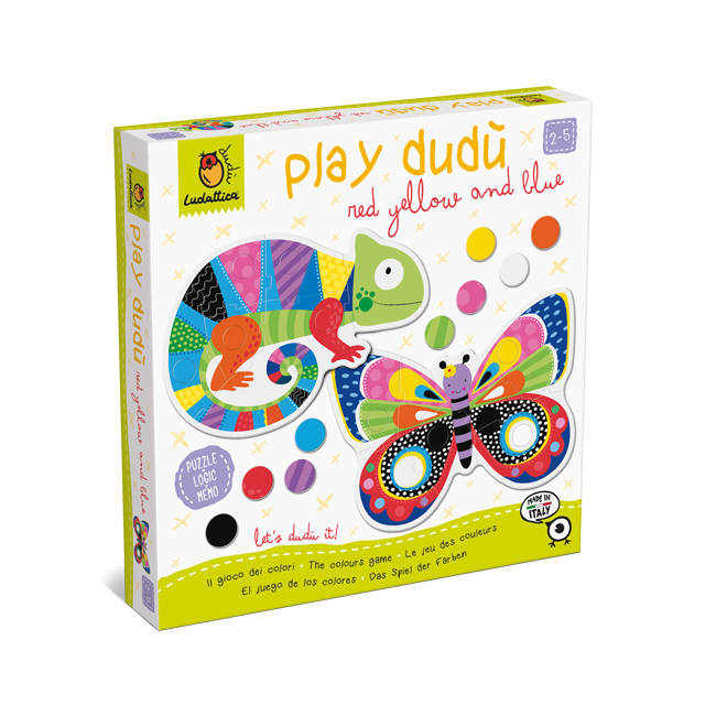 Ludattica - Puzzle pro nejmenší barevná zvířátka - Dudu