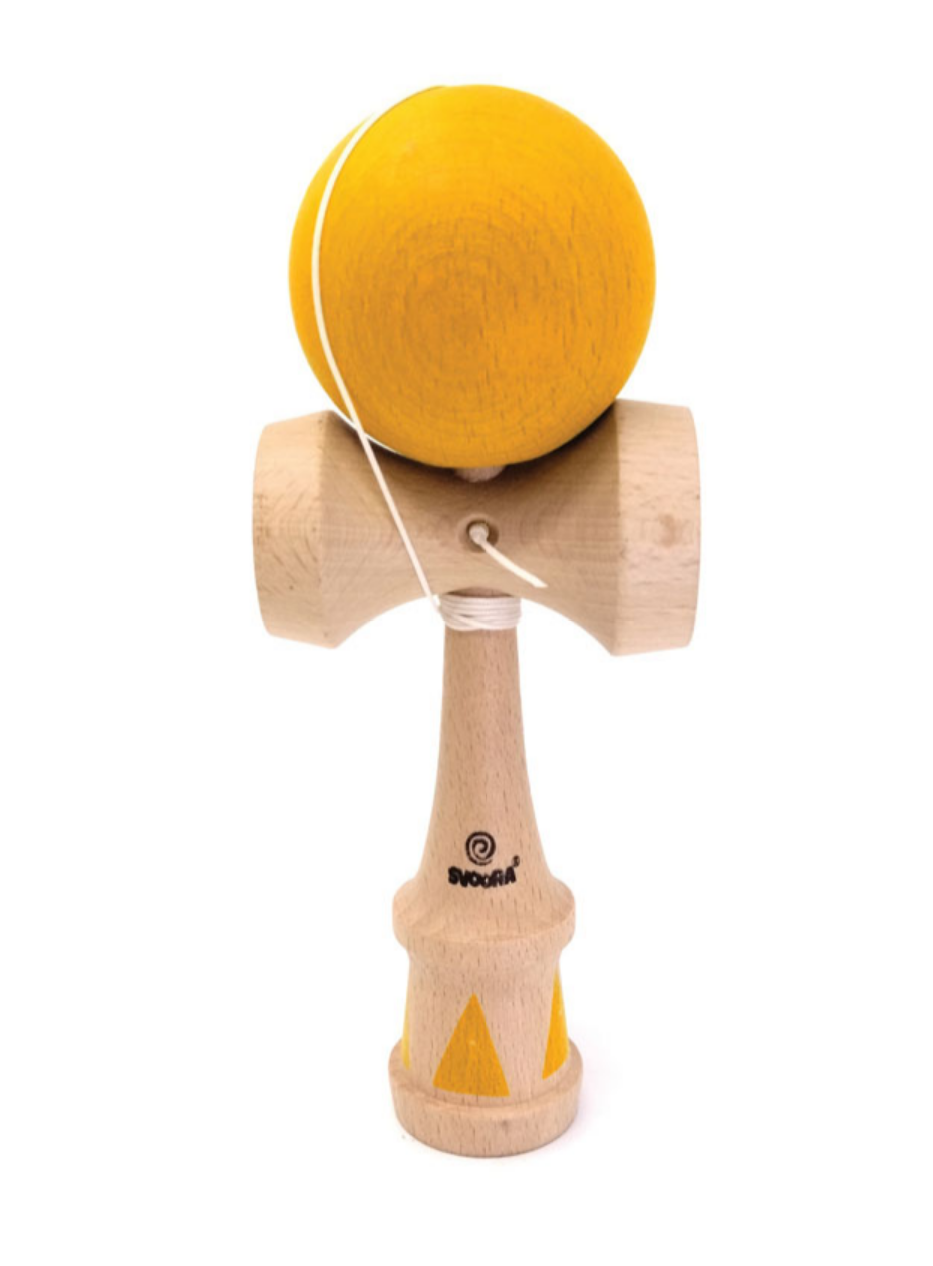 Svoora - DŘEVĚNÁ KENDAMA Barva: Žlutá