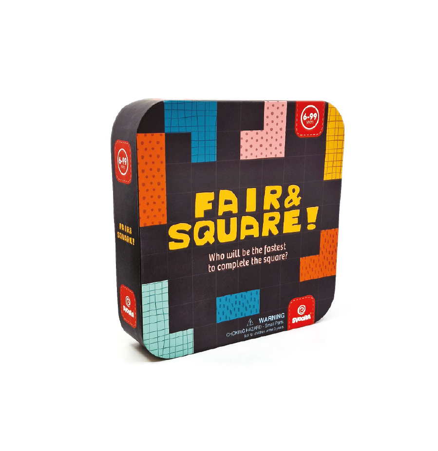 Svoora - magnetická hra Fair & Square – Férová čtvercová výzva