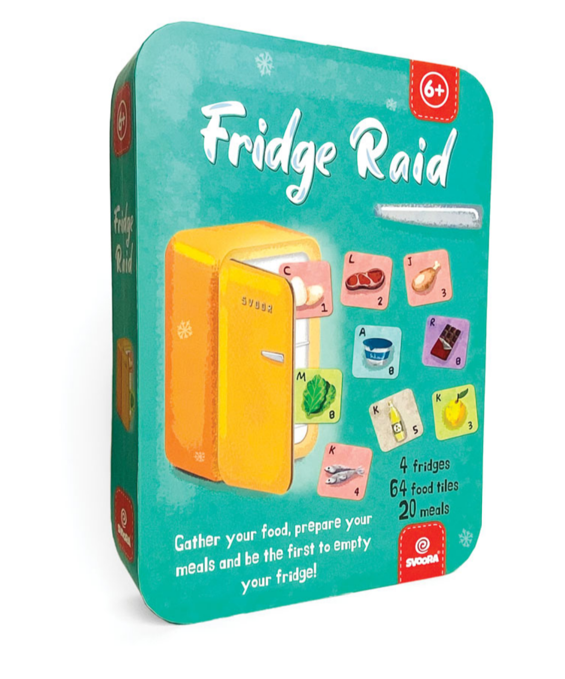 Svoora -MAGNETICKÁ HRA FRIDGE RAID - VYPRÁZDNĚTE LEDNICI