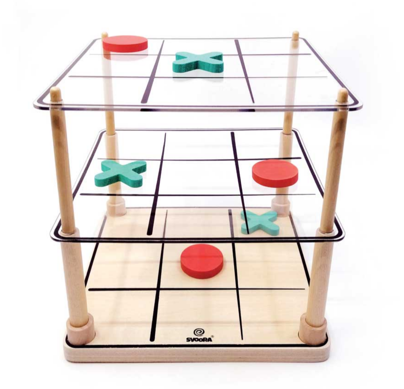 Svoora HRA EPIC TAC TOE - PIŠKVORKY 3D