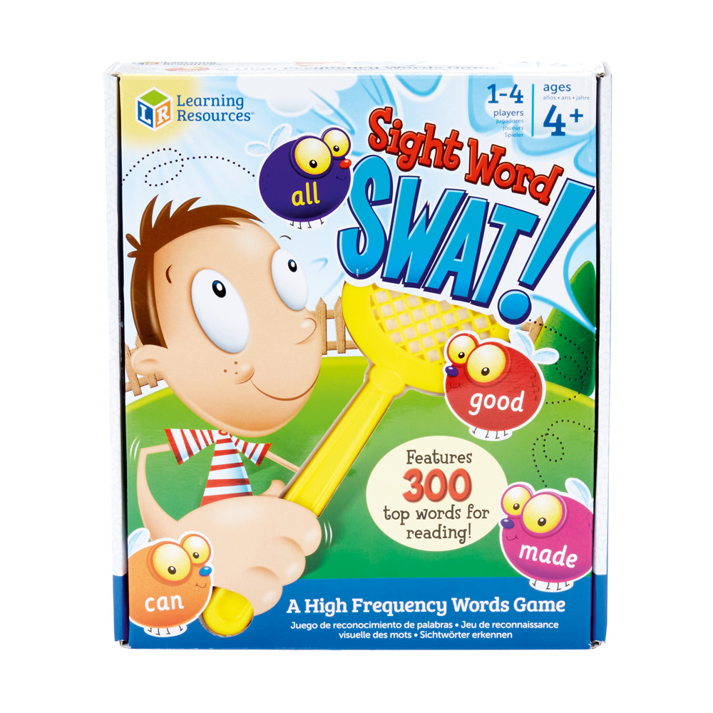 Learning Resources – Hra Sight Word Swat - Plácačka na mouchy