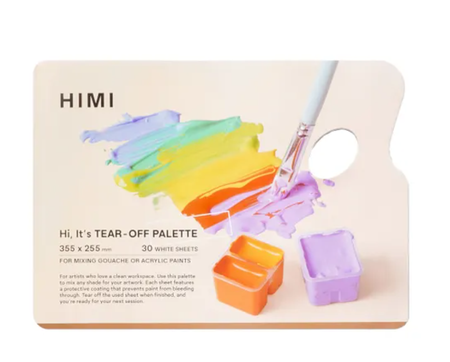 HIMI paleta trhací - 355 x 255 mm - 30 listů - Verze do ruky