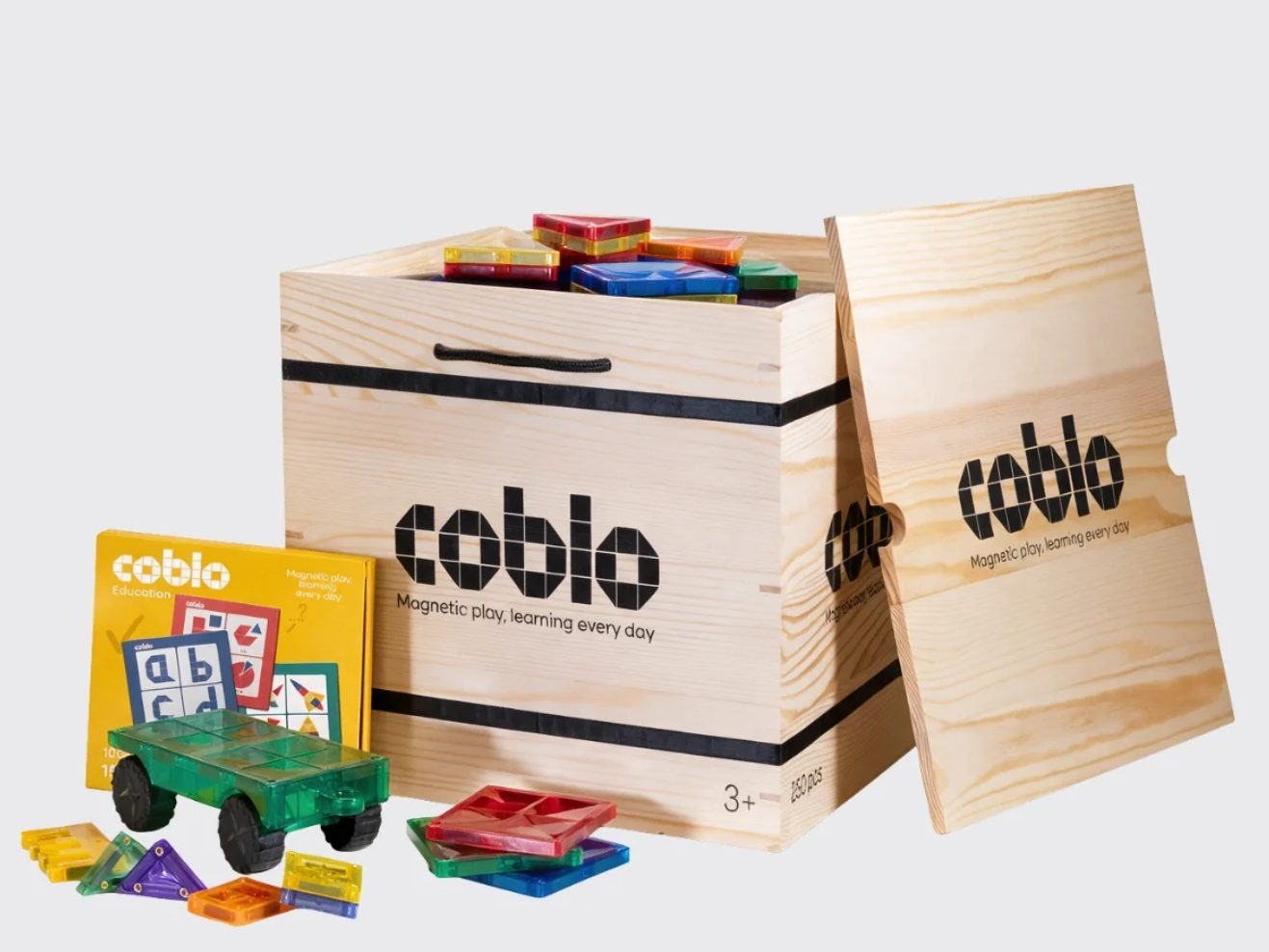 COBLO - Magnetická stavebnice Classic XL - 250 ks