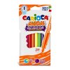 42785 CARIOCA Neon fel tip pens Wallet 8pcs