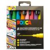 POSCA akrylový popisovač PC-3M sada třpytivých barev 8 kusů