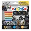 Carioca Metallic fix s jemným hrotem 8ks