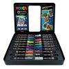 Posca sada popisovačů PC-1M/PC-3M/PC-5M, POP, PC-1M: 6 ks, PC-3M: 7 ks, PC-5M: 7 ks, mix barev (20 ks)