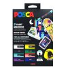 Posca sada popisovačů PC-5M, s bavlněným pytlíkem POSCA, 1,8 - 2,5 mm, mix barev (8 ks)